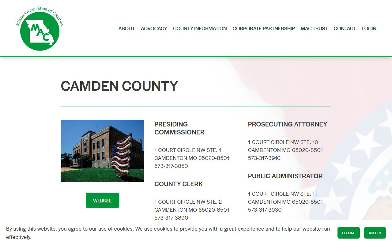 camden county circuit court traffic ticket records