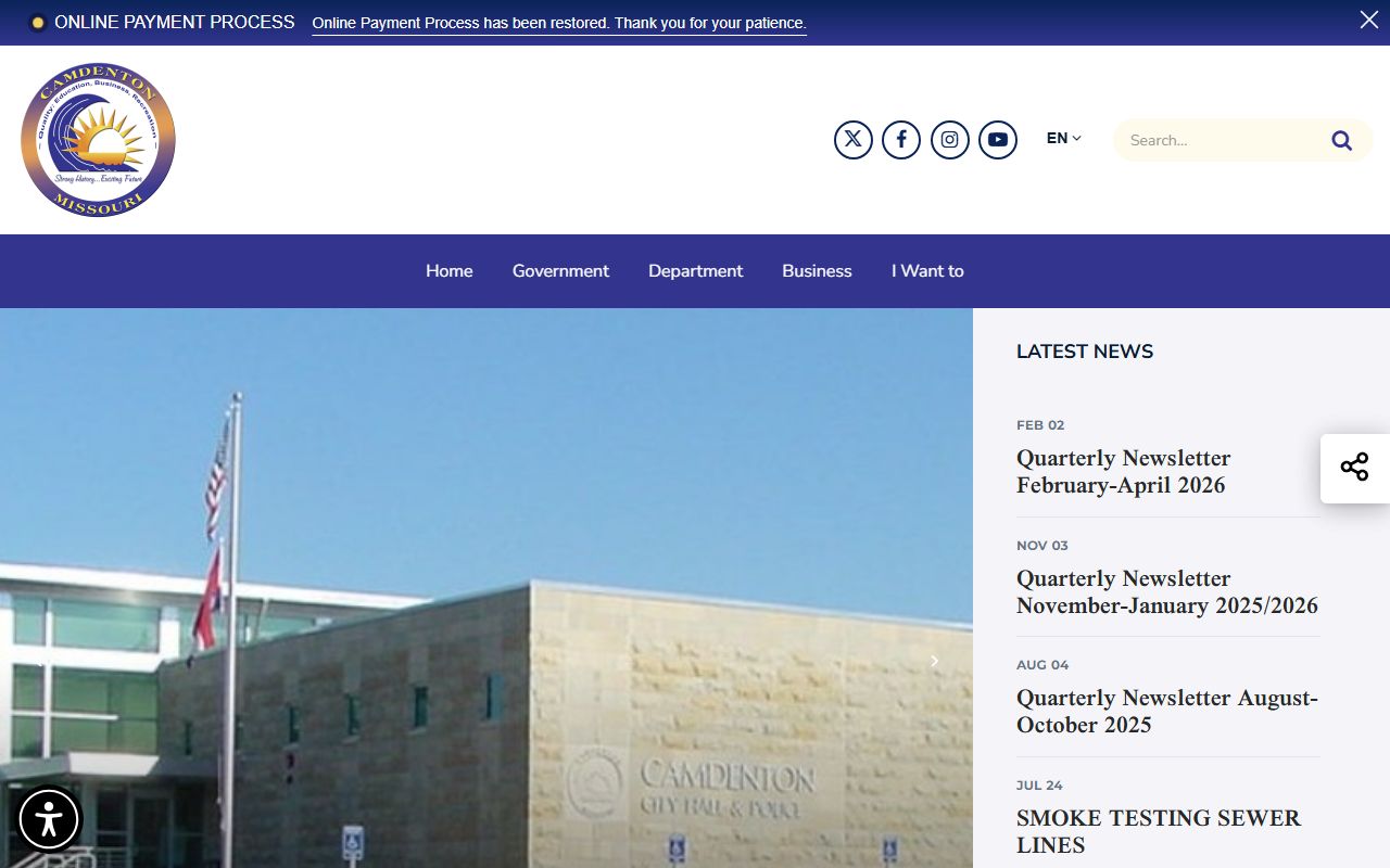 camden county camdenton municipal court traffic ticket records