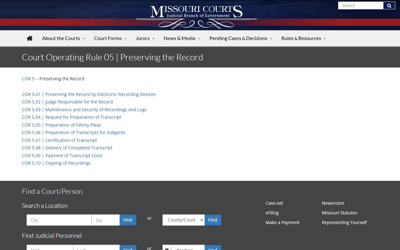 greene county 31st judicial circuit court traffic ticket records springfield
