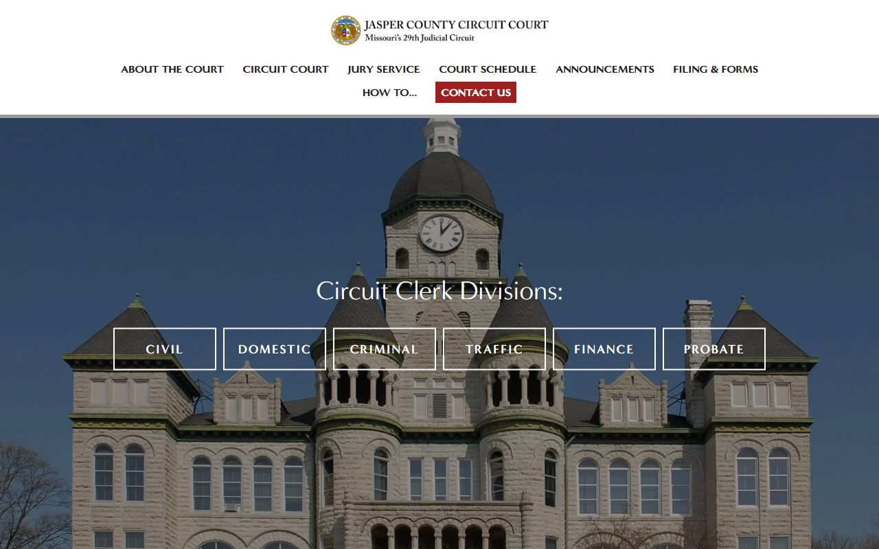 jasper county circuit court traffic ticket records joplin