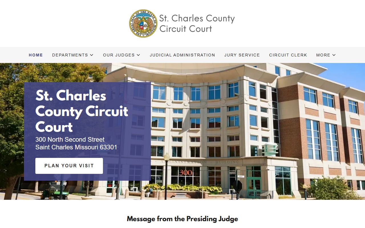 st charles county circuit court traffic ticket records