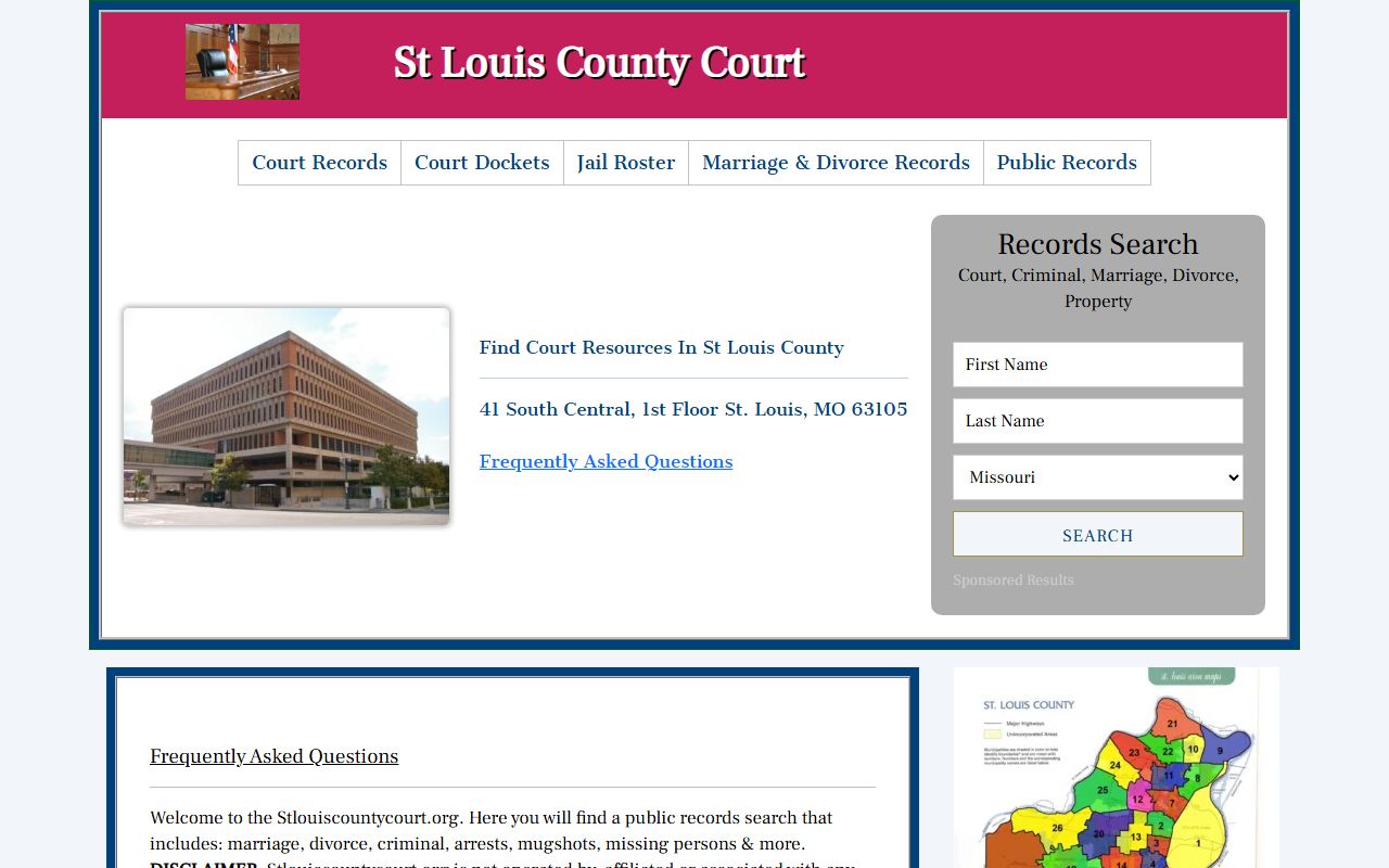 st louis county circuit court traffic ticket records